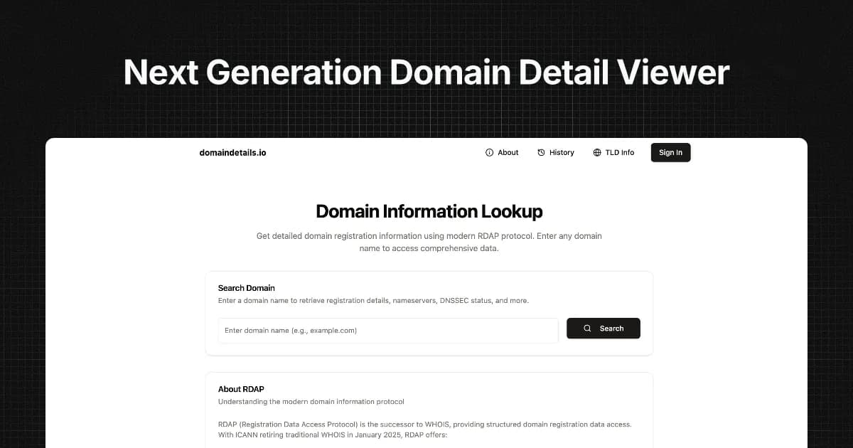 DomainDetails.io image