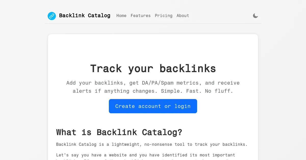 Backlink Catalog image