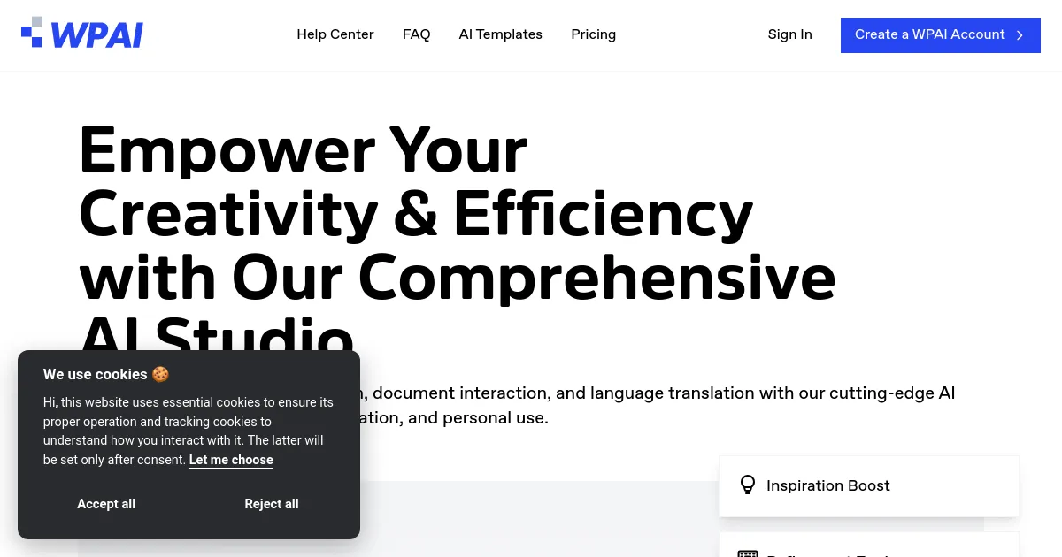 WordPop AI Studio image