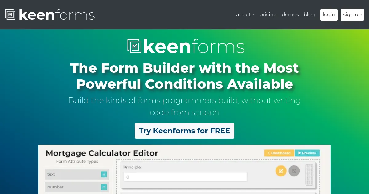 Keenforms image