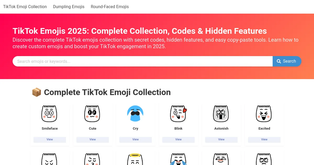 TikTok Emojis 2025 image