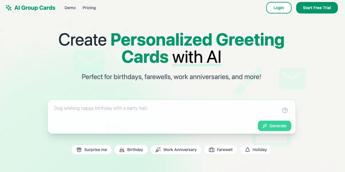 AI Group Cards image
