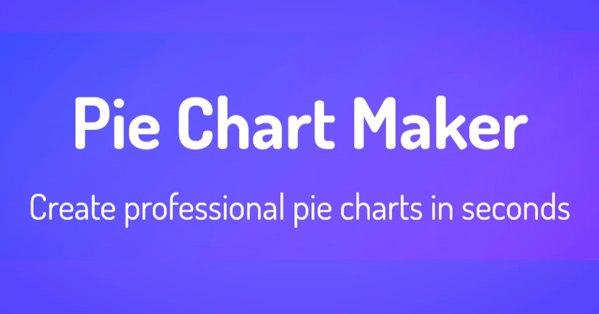 Pie Chart Maker image