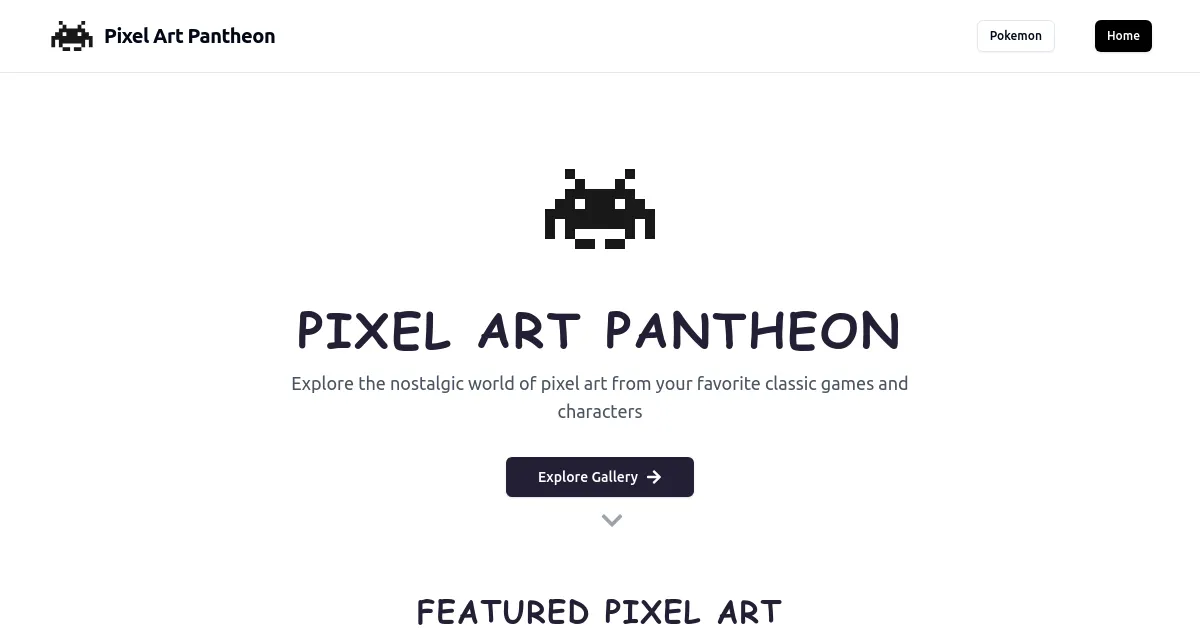 Pixel Art Pantheon image