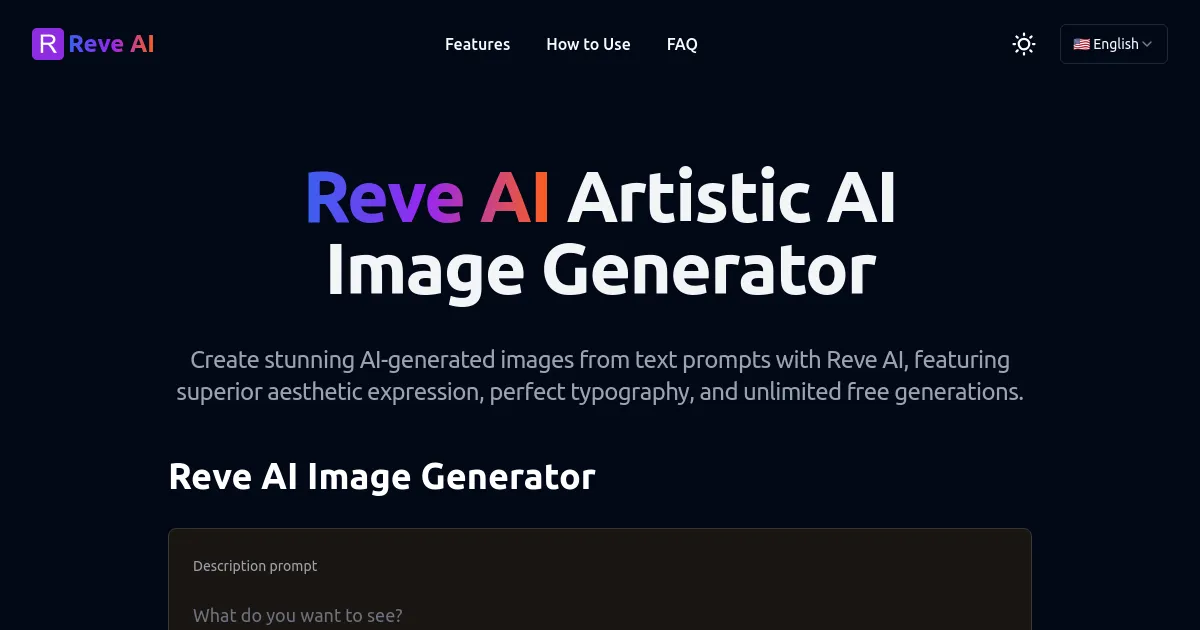 Reve AI image