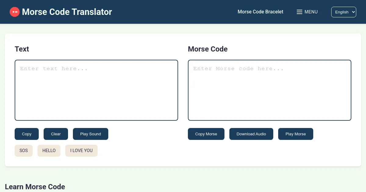 MorseCode Translator image