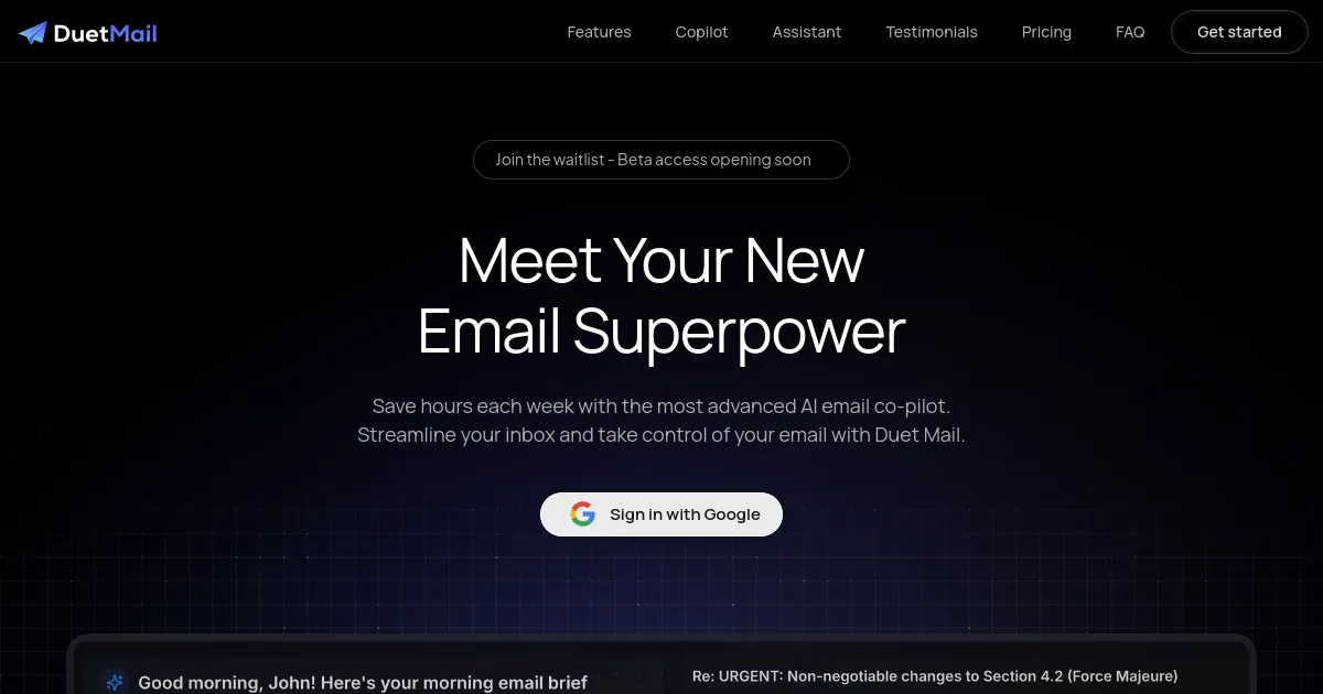Duet Mail image