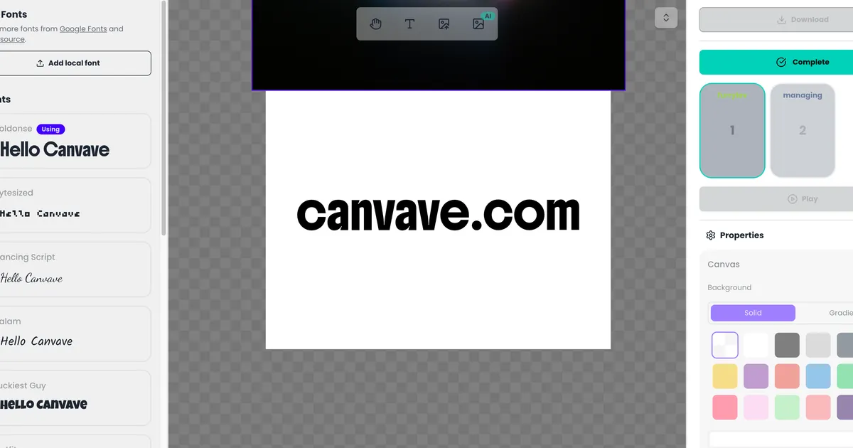 Canvave image