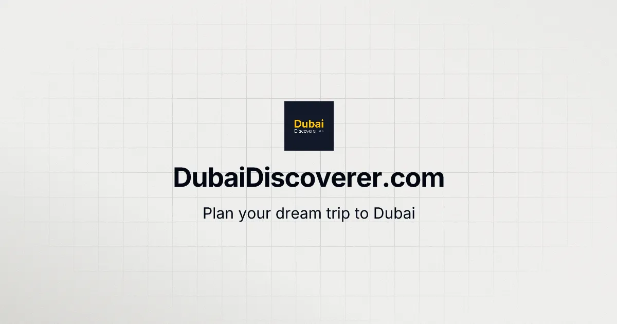 DubaiDiscoverer image