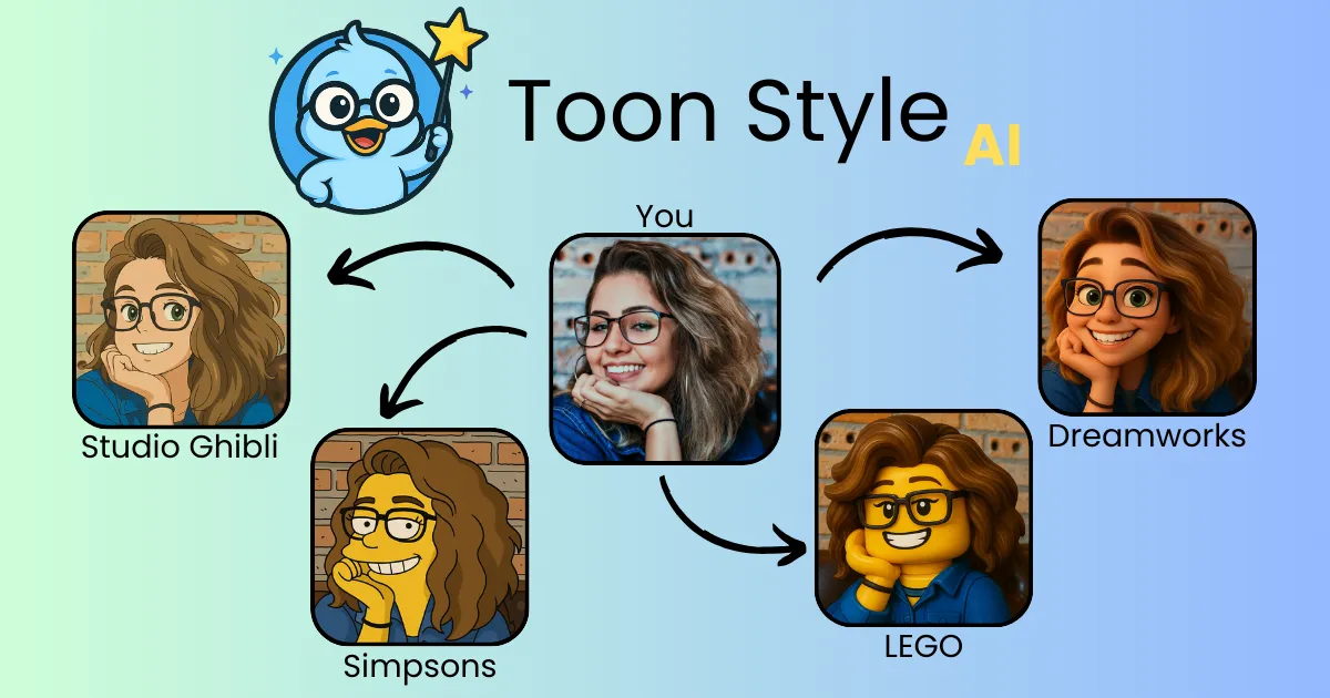 Toon Style AI image