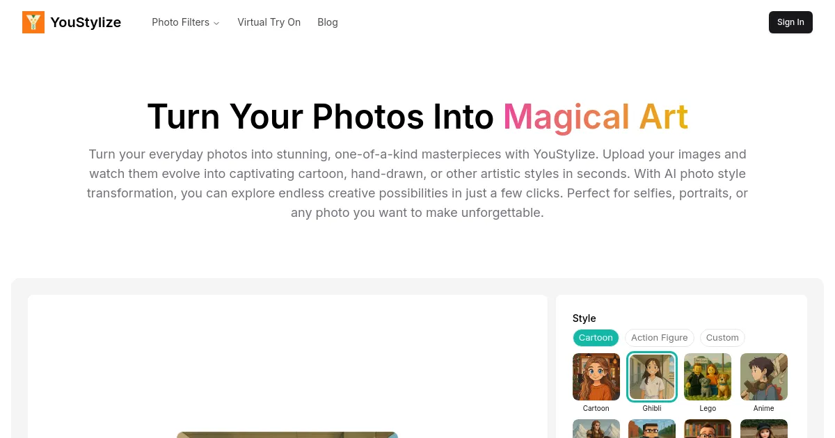 YouStylize image