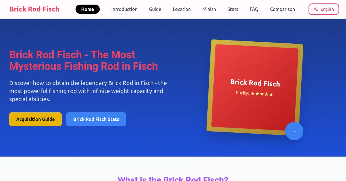 Brick Rod Fisch image
