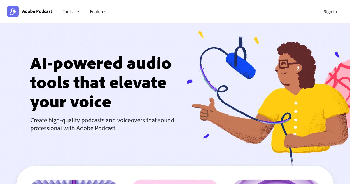 Adobe Podcast image