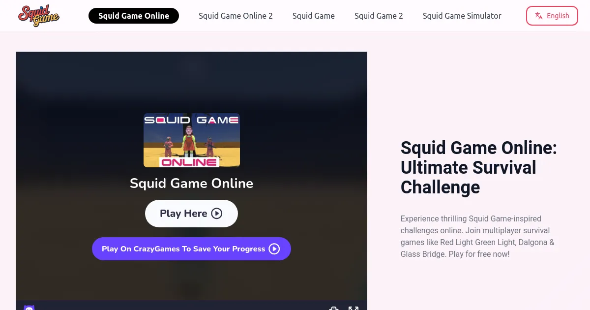 Squid Game Online image
