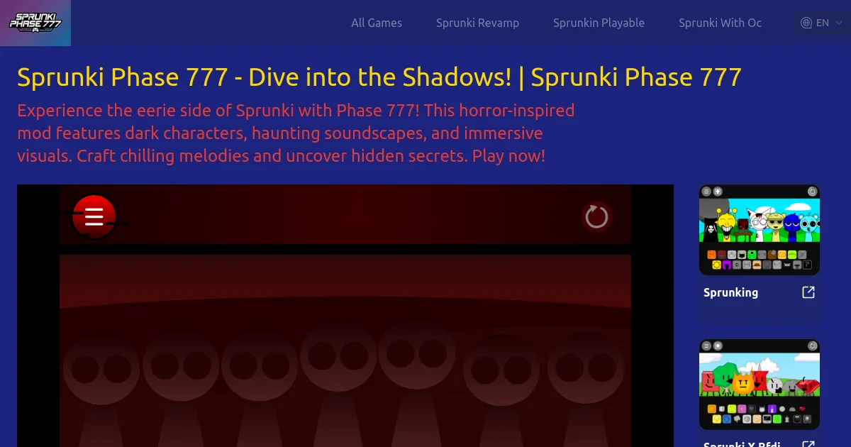 Sprunki Phase 777 image