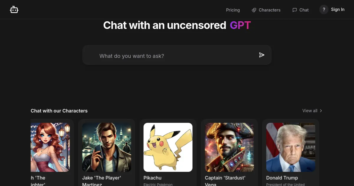 GPT Uncensored image