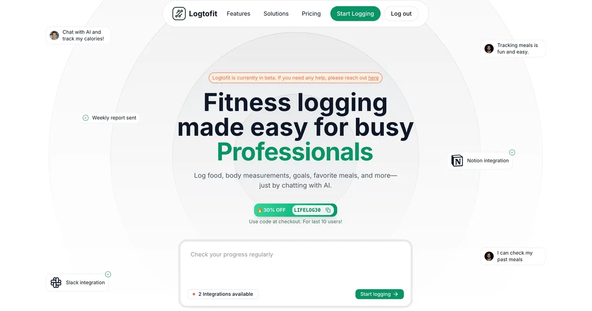 Logtofit image