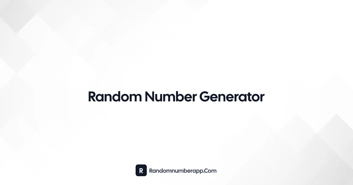 Random Number App image