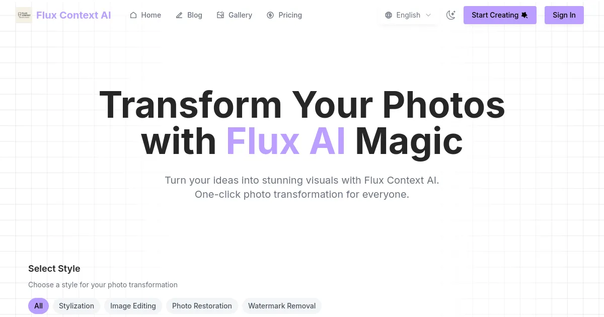 Flux Context AI image