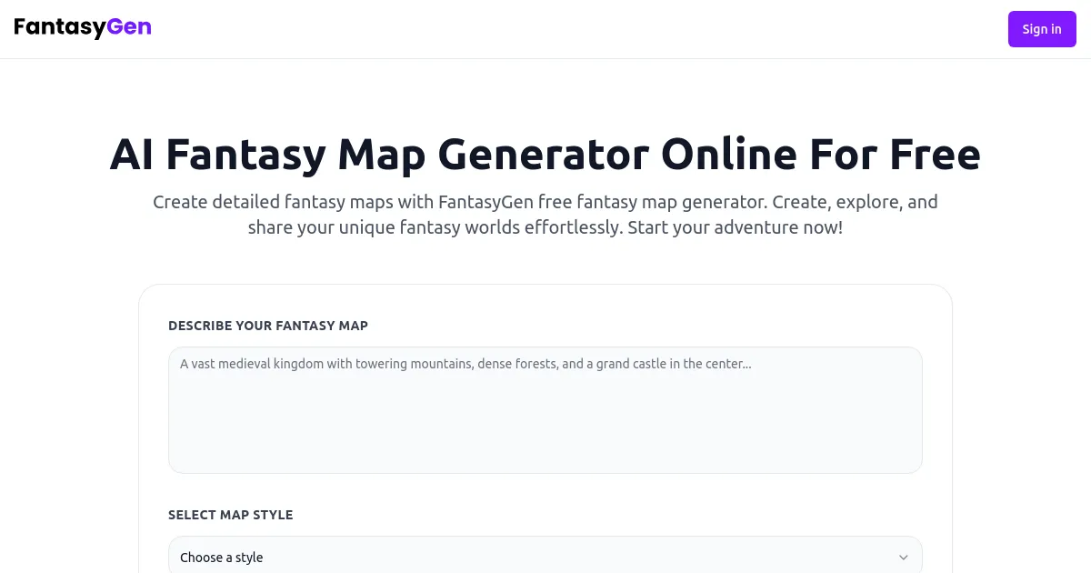 FantasyGen image
