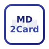 MD2Card logo