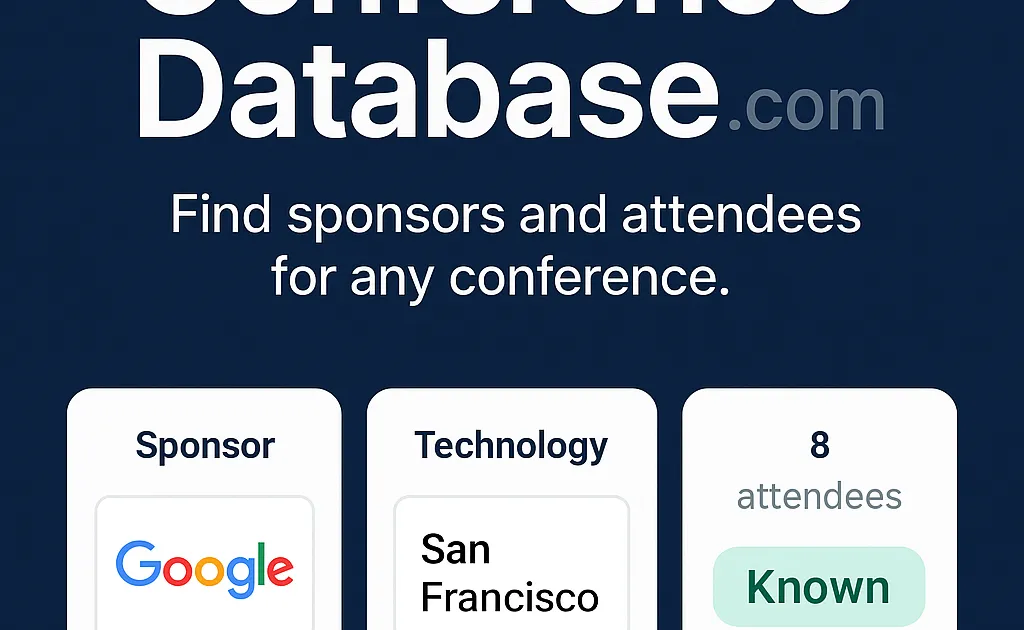 ConferenceDatabase image