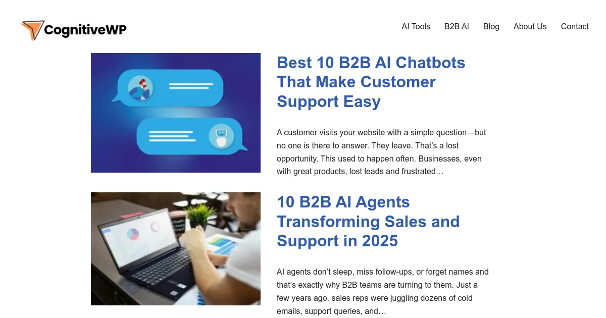 CognitiveWP AI image
