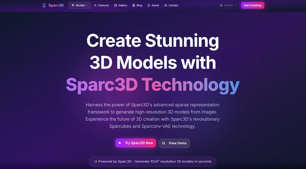 Sparc3D image
