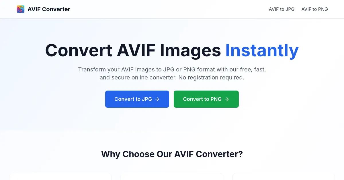 AVIF Converter image