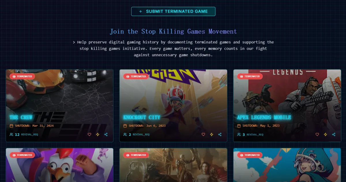 Stop Killing Games image