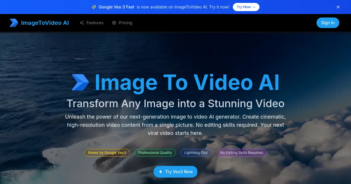 ImageToVideo AI image