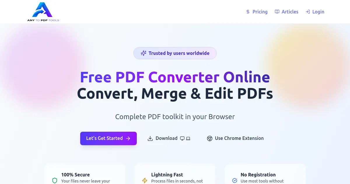 Any To PDF Tools image