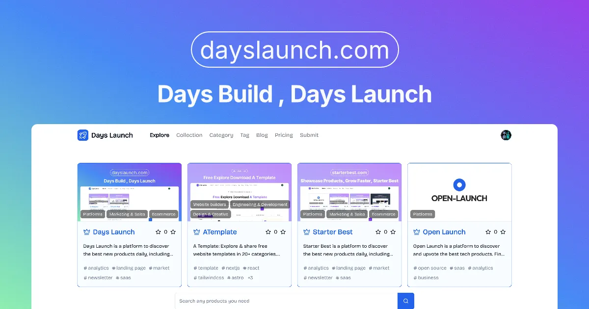 Days Launch image