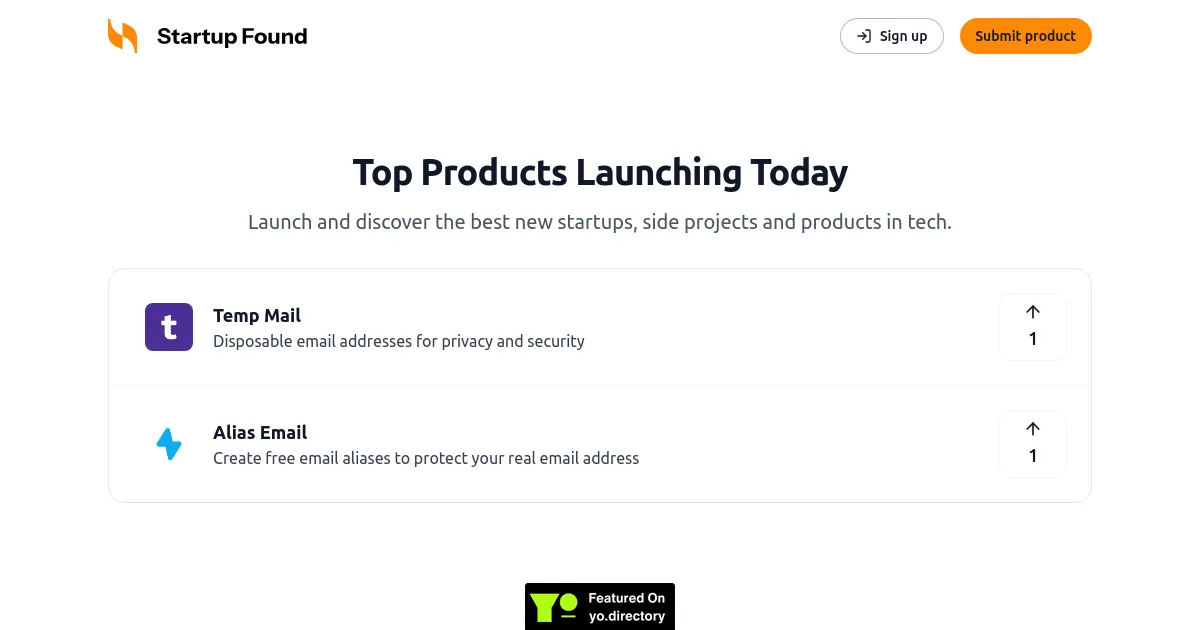 StartupFound image