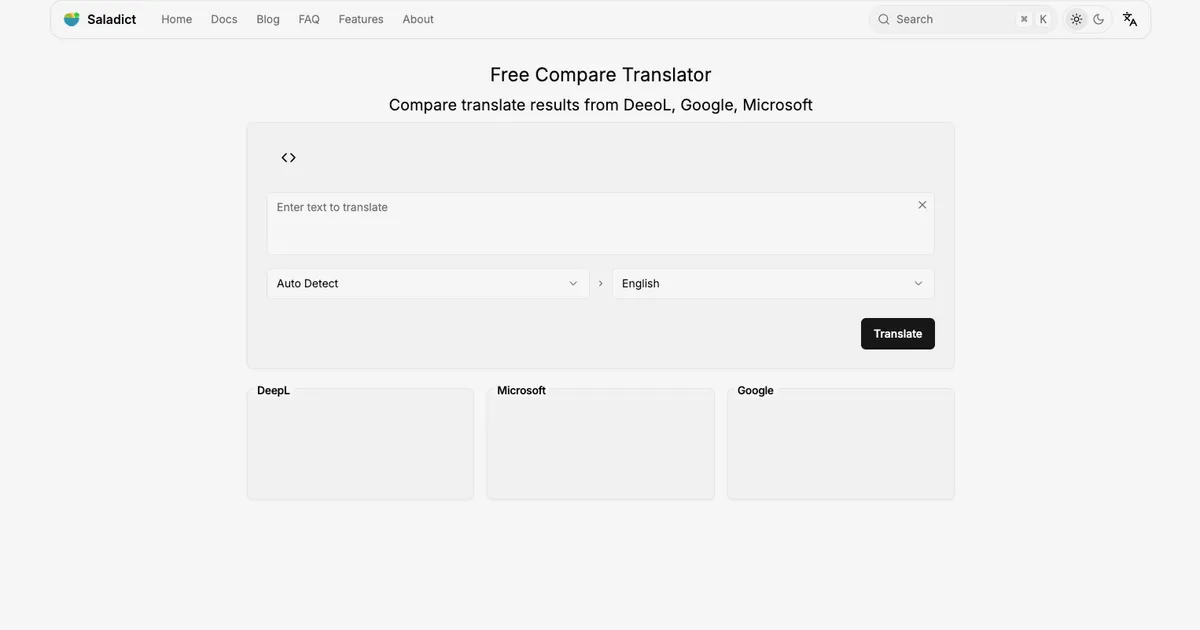 Saladict Translator image