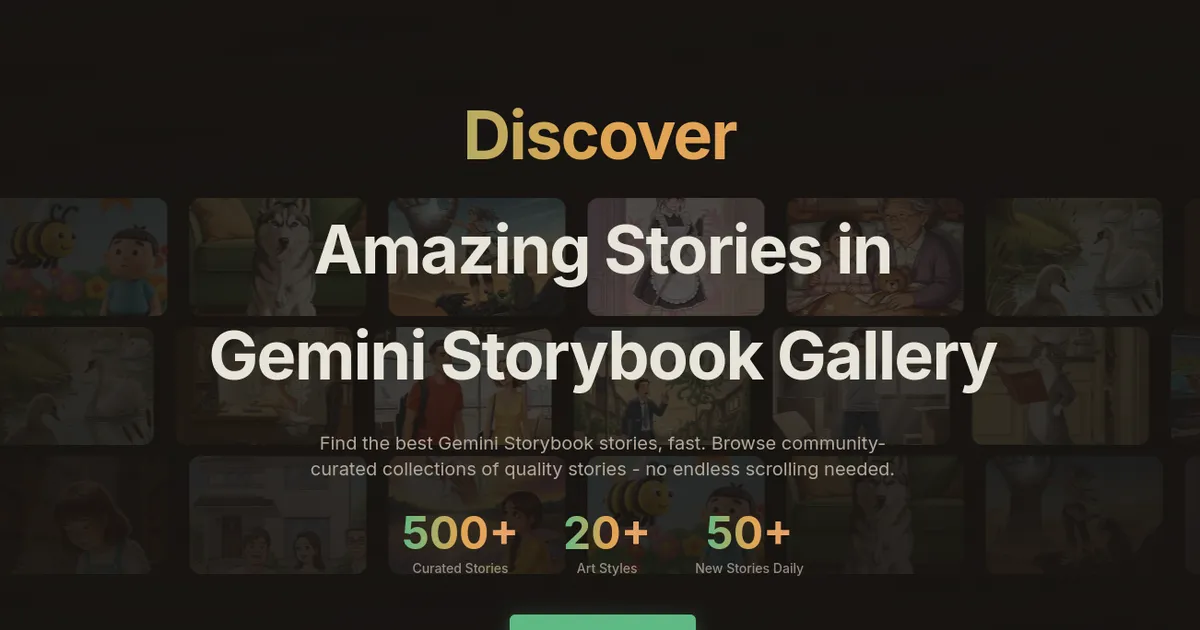 Gemini Storybook image