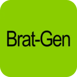 brat generator logo