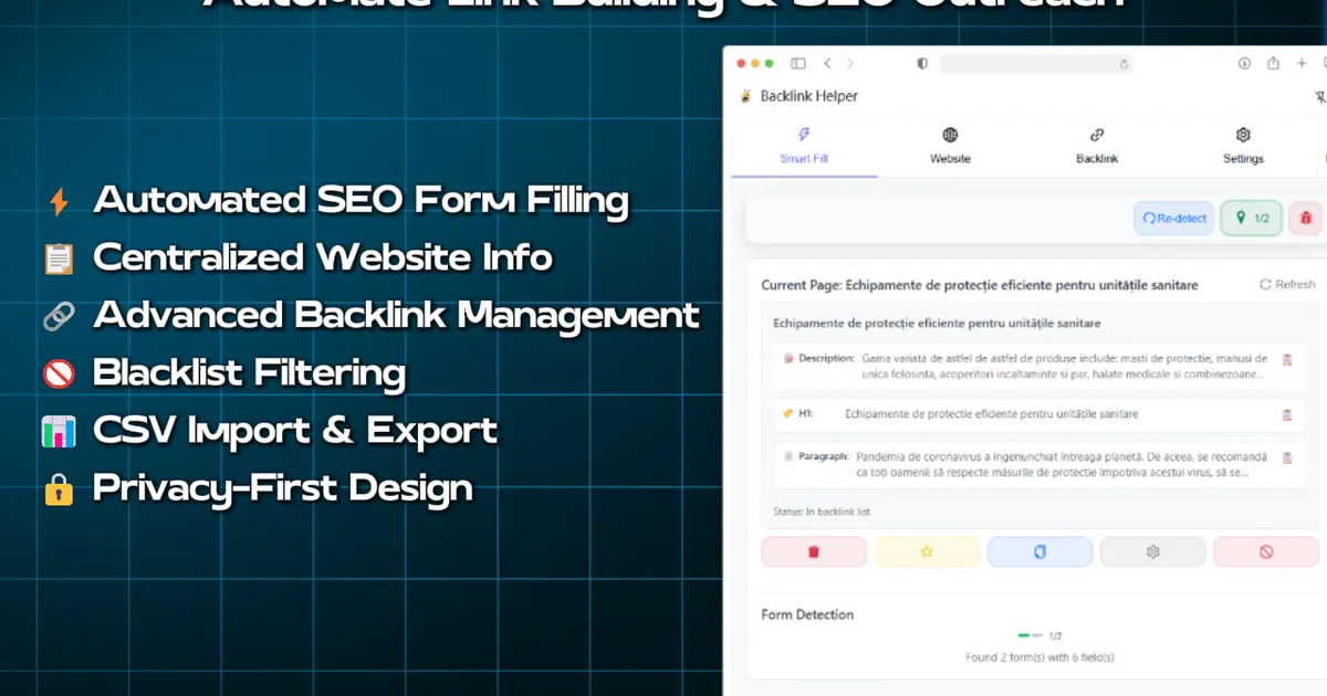 BacklinkHelper image