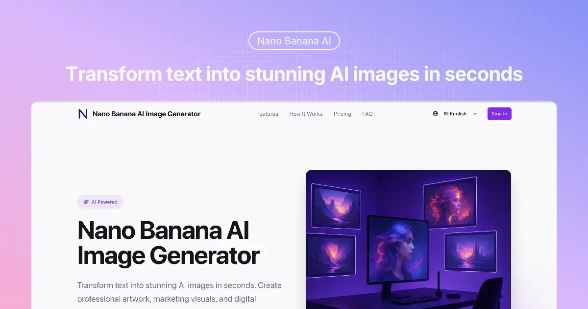 Nano Banana AI image