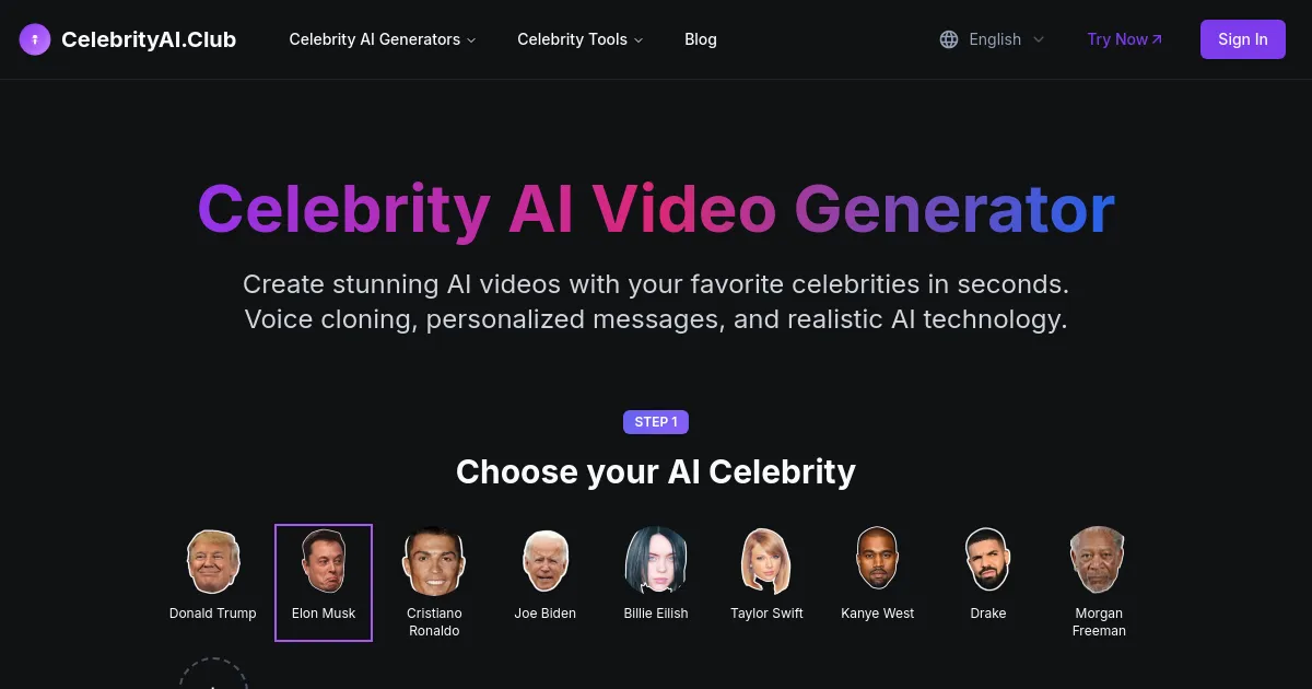 CelebrityAI image