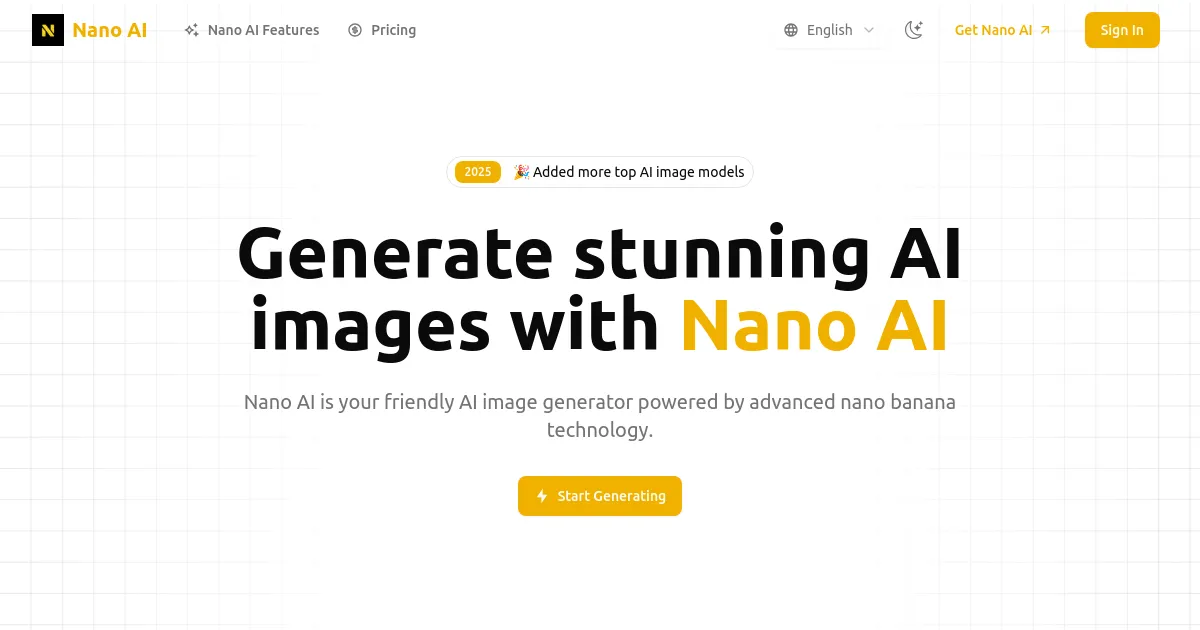 Nano AI image