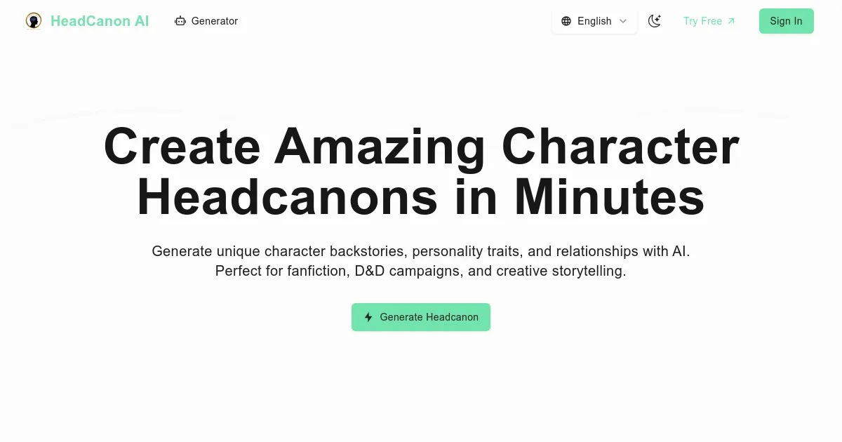 HeadCanon AI image