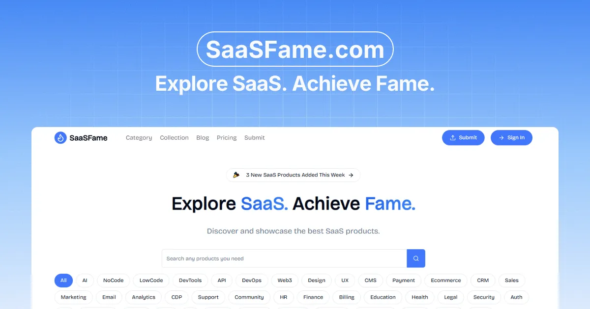 SaaSFame image