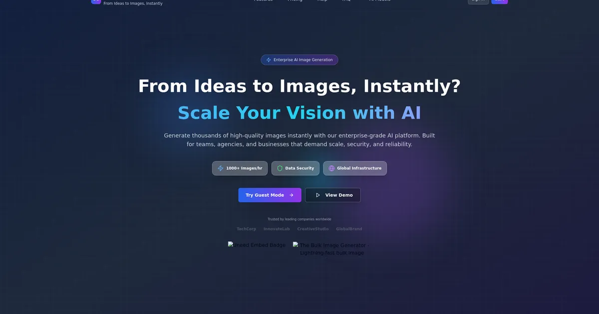 Bulk Image Generator image