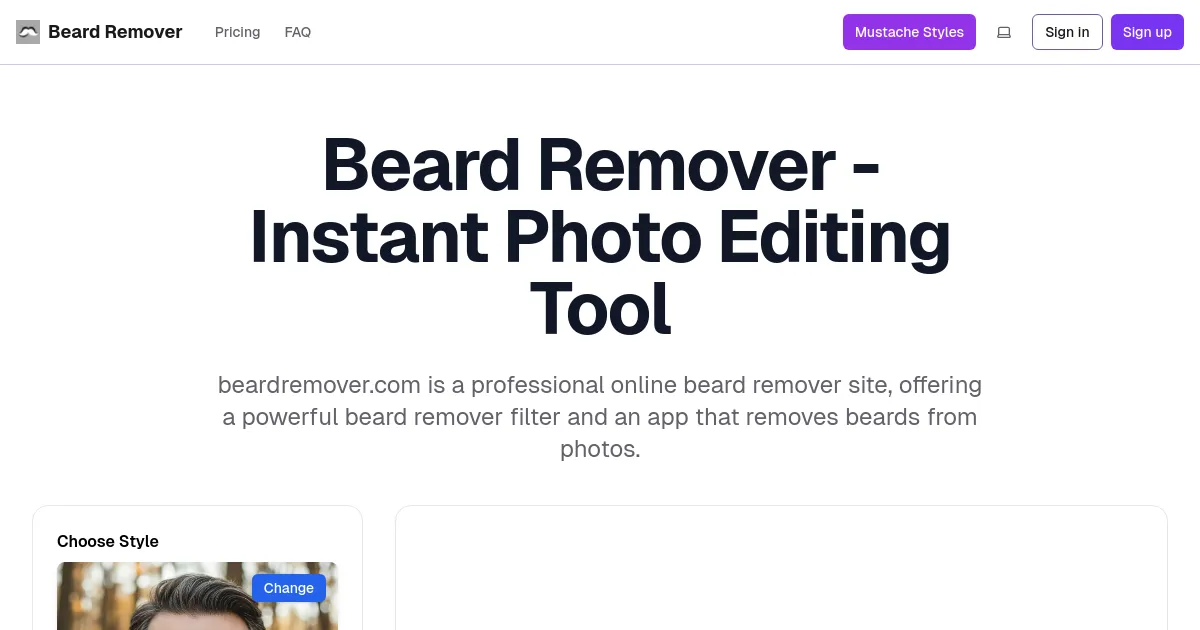 Beard Remover image