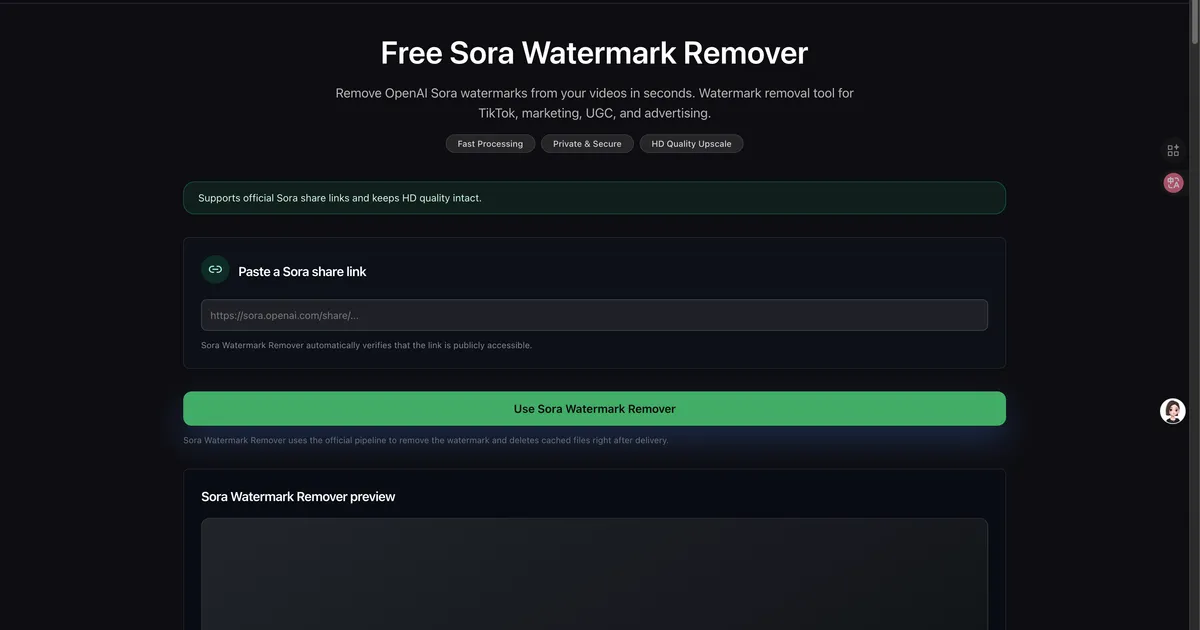 SoraWatermark Remove image