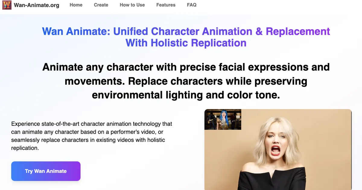 Wan 2.2 Animate image