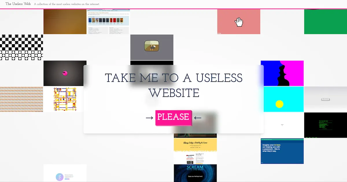 The Useless Web image