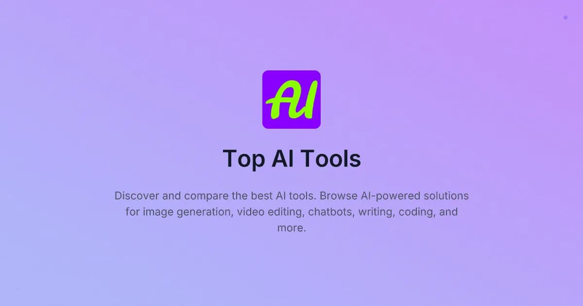 Top AI Tools image