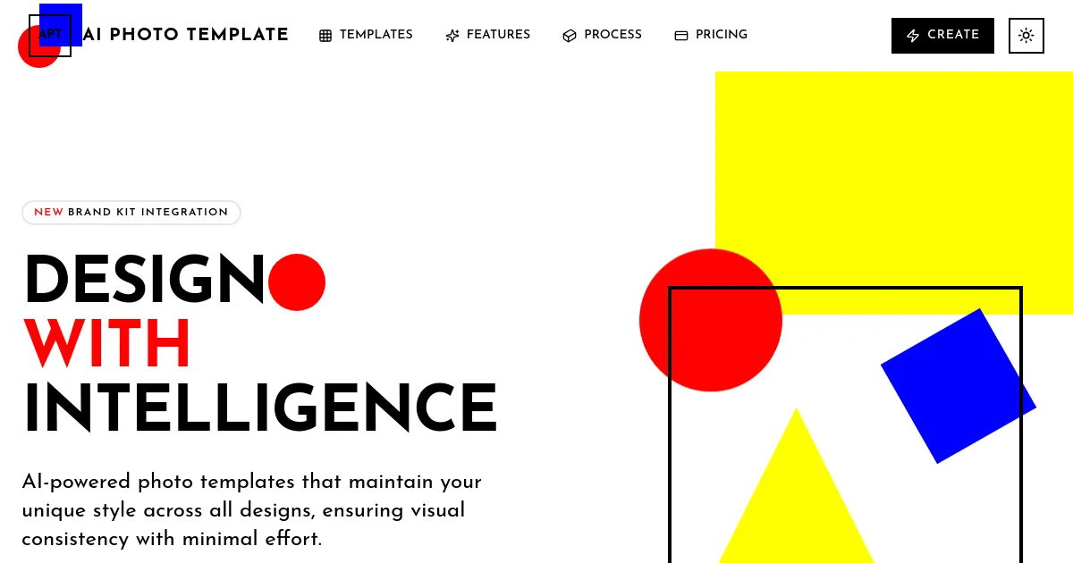 AI Photo Template image